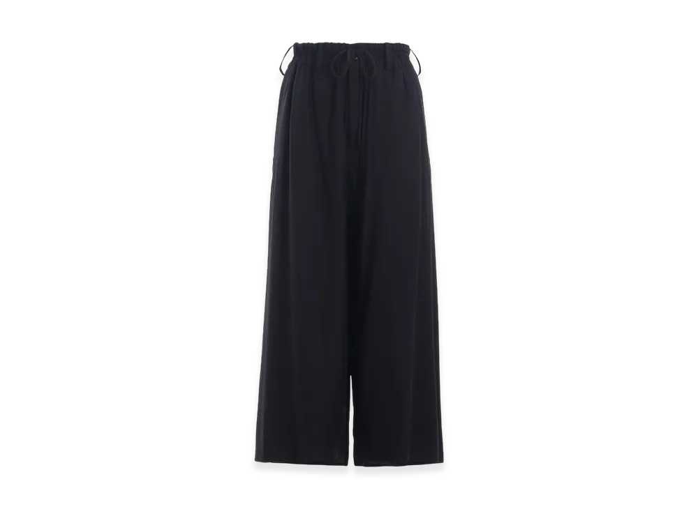 S'YTE Rayon Twill Layered Pants "Black"