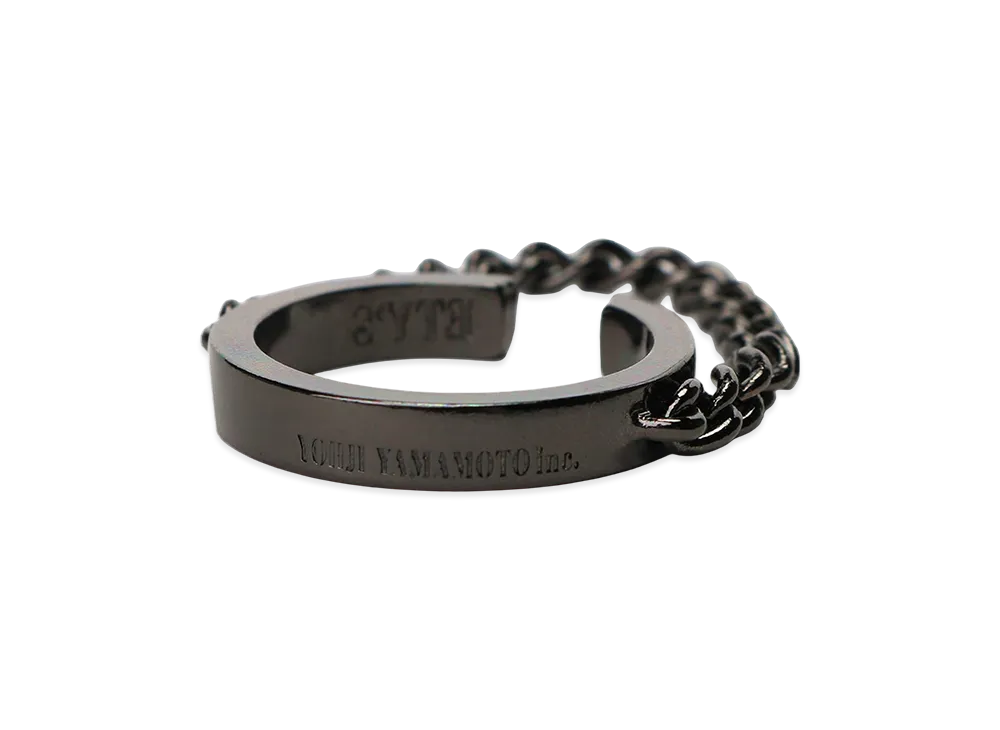 S'YTE Brass Chain Ear Cuff Chain Ring "Black"