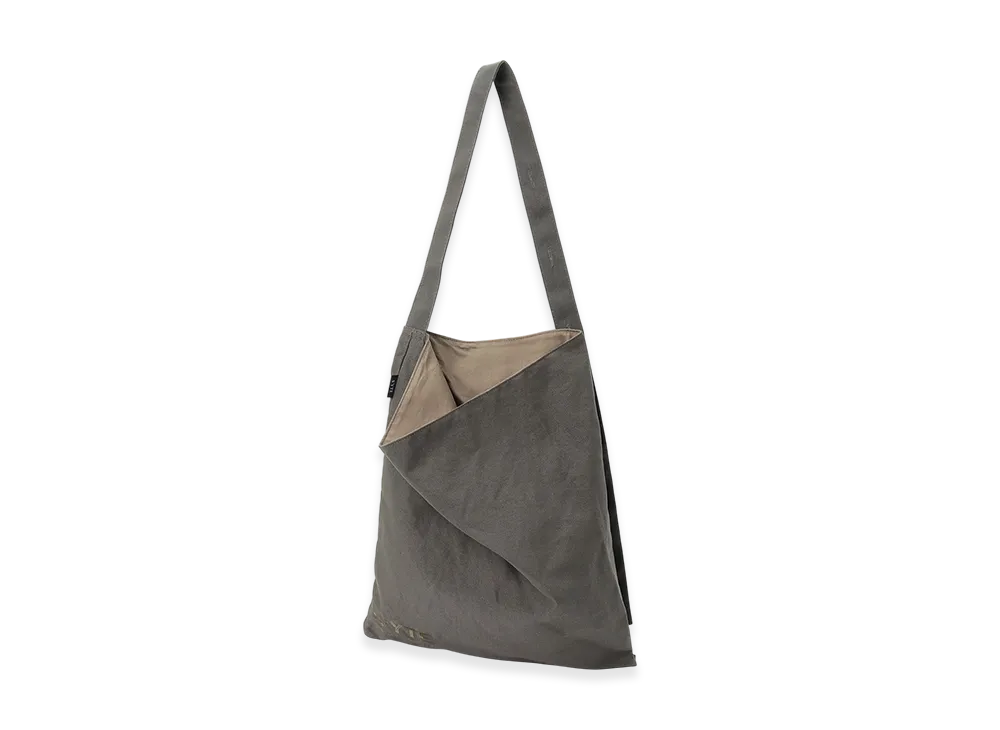 S'YTE Cotton Canvas Deformed Design Bag "Khaki"