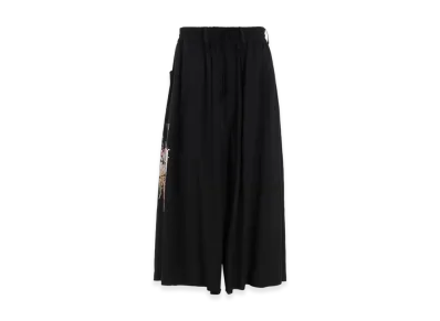S'YTE Rayon Loan "Lily" Printed Culotte Pant "Black"