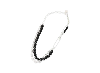 S'YTE Safety Pin Onyx Choker "Black"