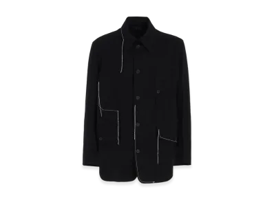 S'YTE Cotton Twill Color Stitching Coveralls "Black"