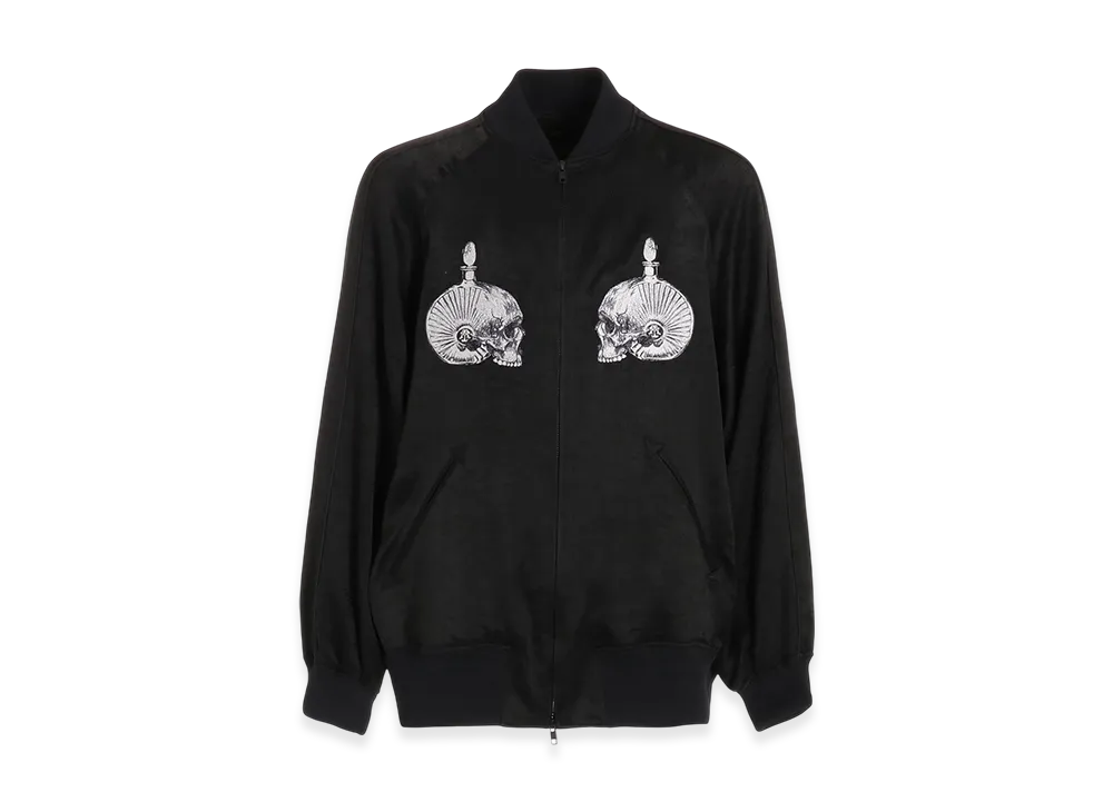 S'YTE x Koichi Iyoda Artwork Embroidered Souvenir Jacket -The Little Mermaid- "Black"