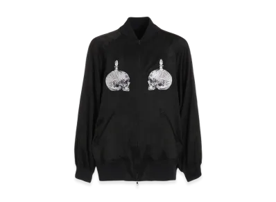 S'YTE x Koichi Iyoda Artwork Embroidered Souvenir Jacket -The Little Mermaid- "Black"