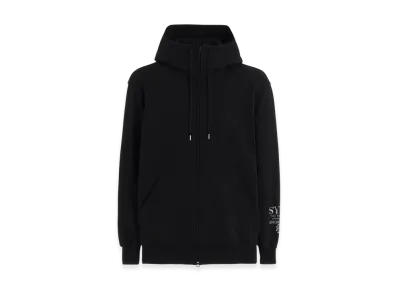 S'YTE x Koichi Iyoda Artwork Printed Zip-Up Hoodie -Gemini- "Black"