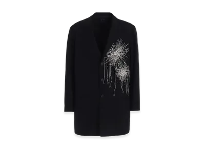S'YTE Fireworks Embroidery Long Jacket "Black"