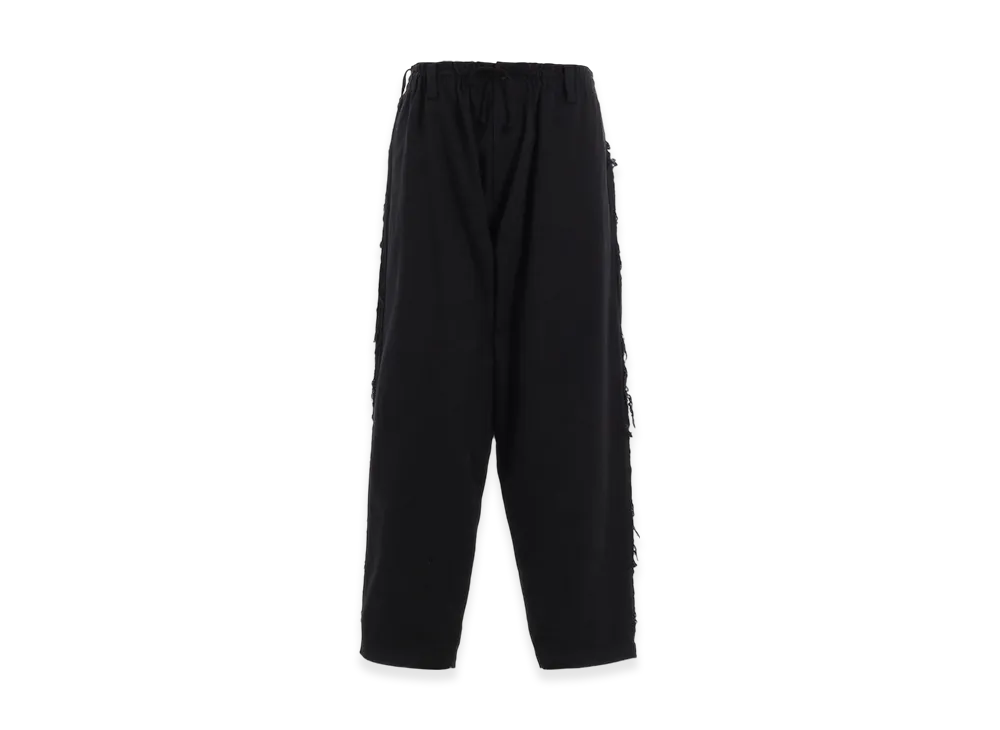 S'YTE Cotton Drill Cut-Out Sarouel Pants "Black"