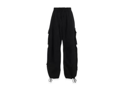 S'YTE Cotton Drill Army Techno Pants "Black"