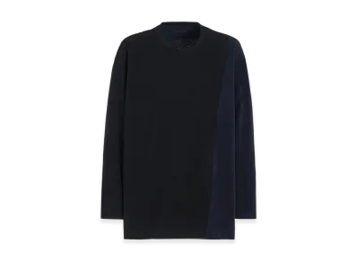 S'YTE Bicolor Layered Long-Sleeve T-Shirt "Black/Navy"