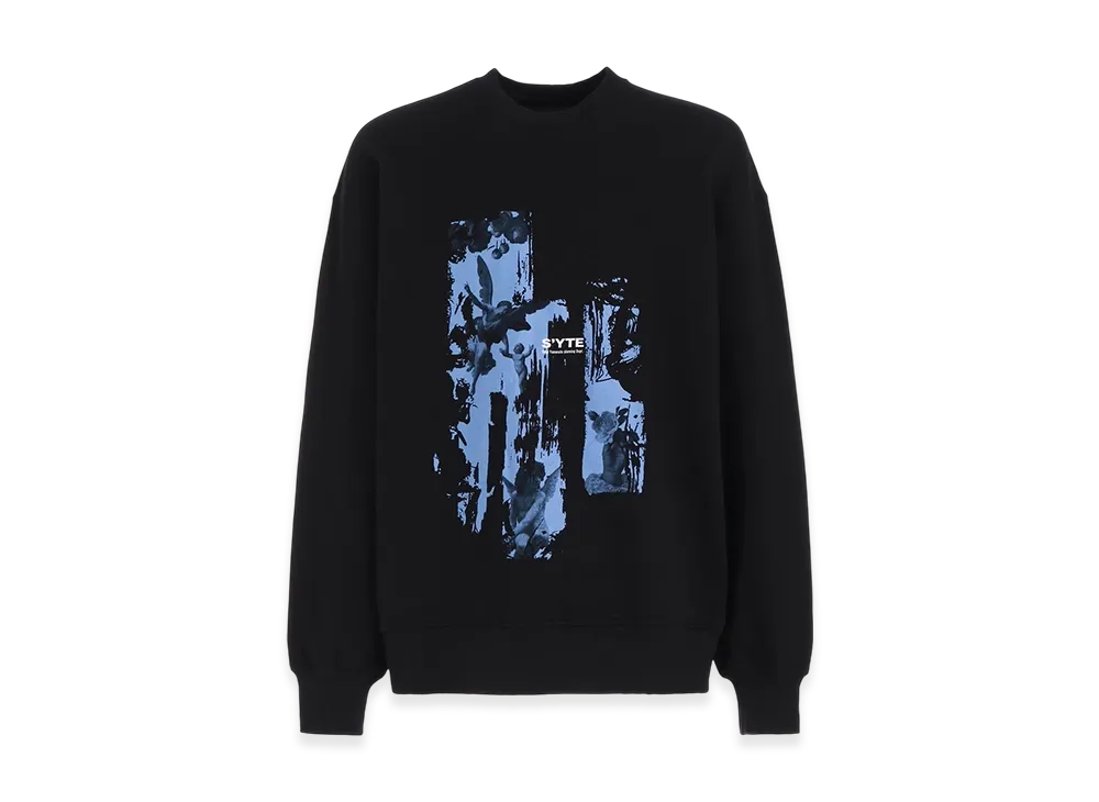 S'YTE The Angels Graphic Pullover "Black"