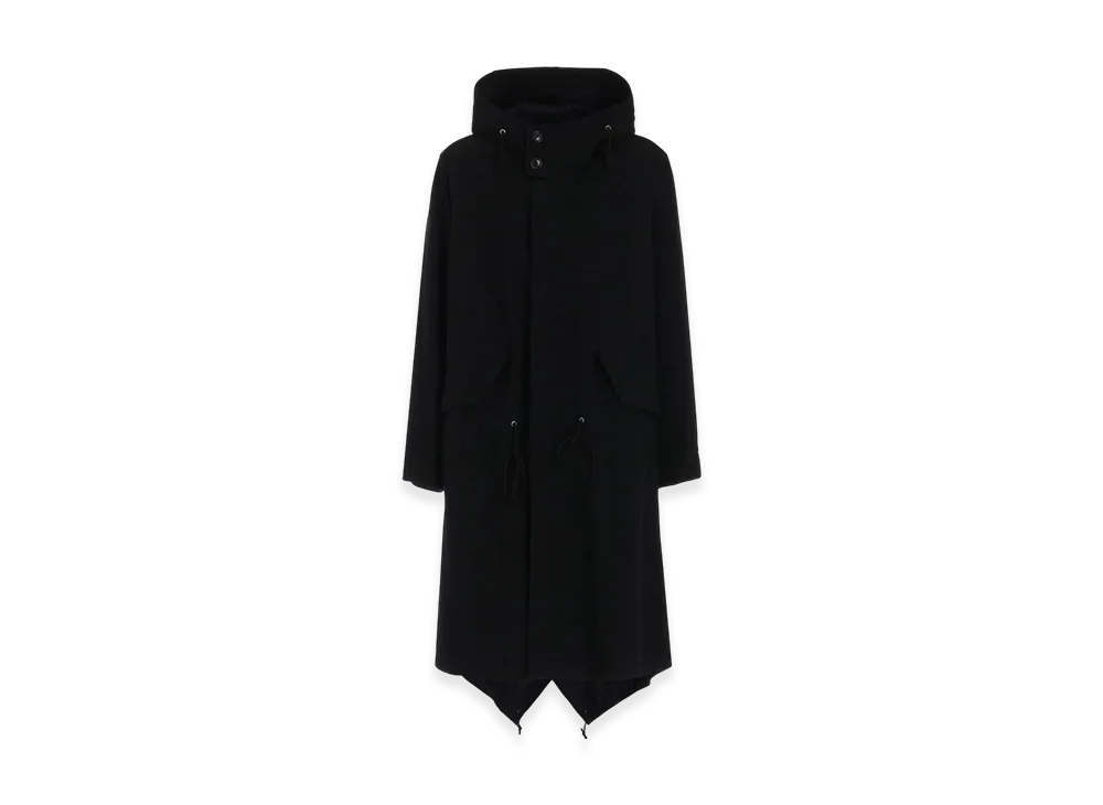 S'YTE Vintage Flannel Mods Coat "Black"