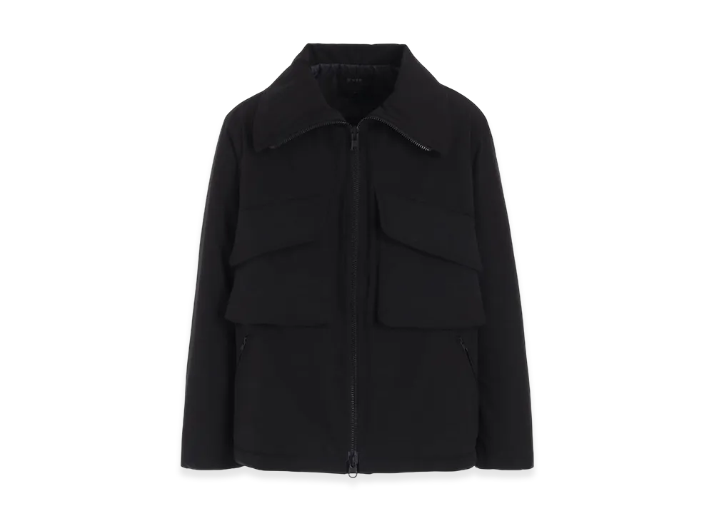 S'YTE Water-Repellent Stretch Taffeta Oversized Puffer Blouson "Black"