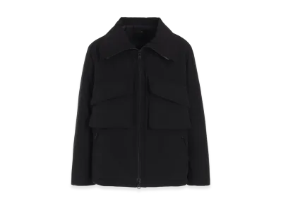 S'YTE Water-Repellent Stretch Taffeta Oversized Puffer Blouson "Black"