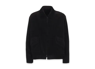 S'YTE 6W Soccer Corduroy Oversized Zipper Blouson "Black"