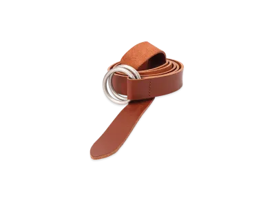 S'YTE Cow Leather25MM Long Ring Belt "Camel"