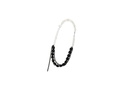 S'YTE Black Onyx Brass Two-Strand Choker "Black"
