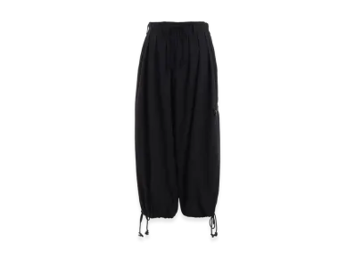 S'YTE Cotton Drill Zipper Pocket Balloon Pants "Black"