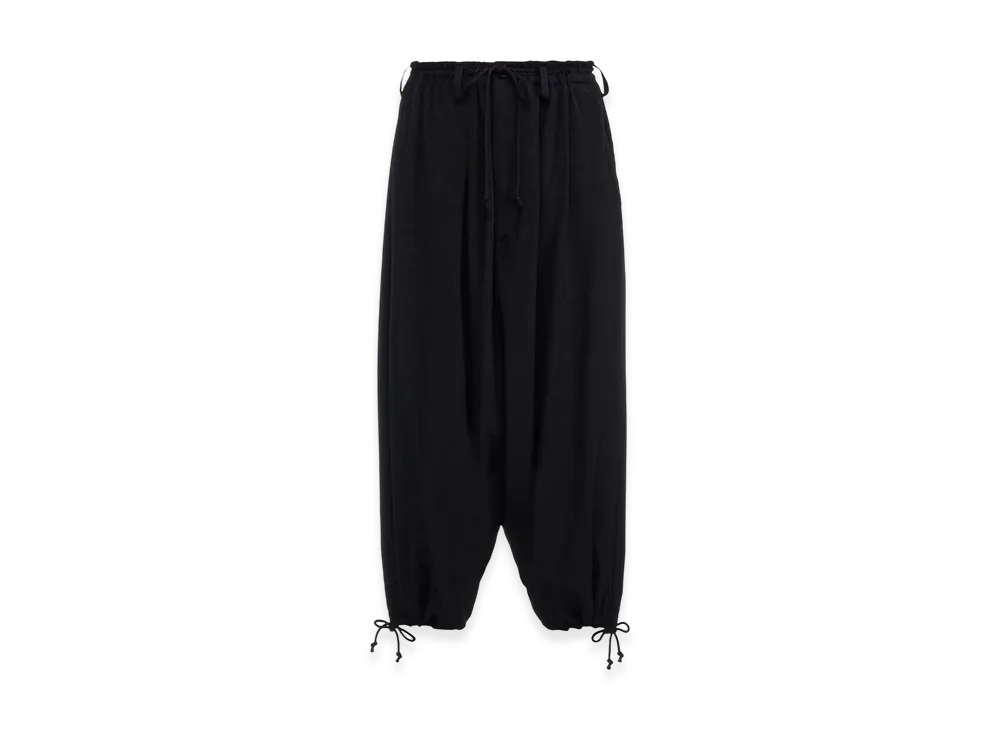 S'YTE Crepe de Chine Balloon Sarouel Pants "Black"