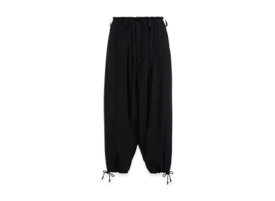 S'YTE Crepe de Chine Balloon Sarouel Pants "Black"