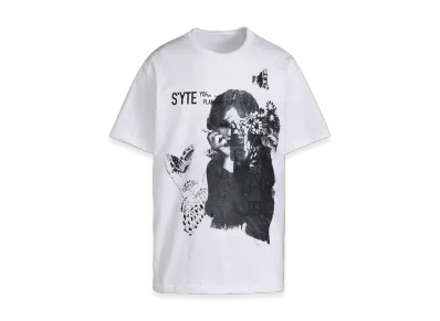 S'YTE Cigarettes And Butterflies Graphic T-Shirt "White"