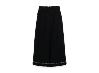 S'YTE W/Top Mossa Belted Sarouel Pants With Blanket Stitch Design "Black"