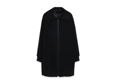 S'YTE Eco Wool Beaver Oversized Long Truck Top "Black"