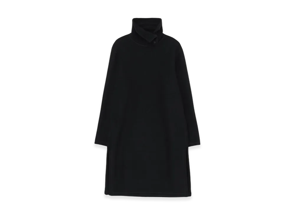S'YTE Pe/W Sliver Jersey Turtleneck Long Pullover "Black"