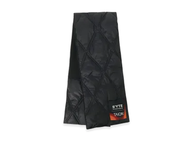S'YTE x Taion Quilted Down Scarf "Black"