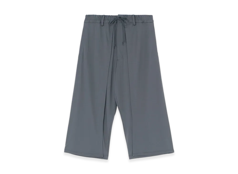 S'YTE High-Gauge Polyester Smooth Jersey Layered Pants "Gray"