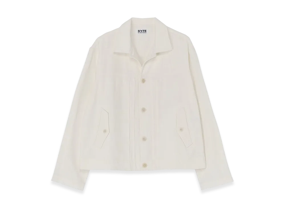 S'YTE Indian Khadi Tracker Jacket "White"