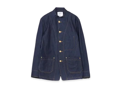 S'YTE 10oz Denim Stand Collar Coveralls Jacket "Indigo"