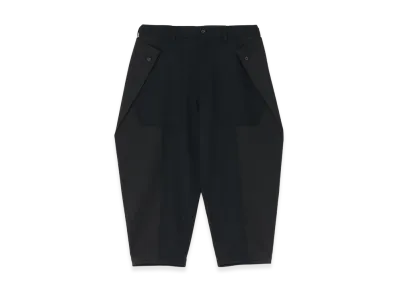 S'YTE 1/10 Flannel Waist Adjustable Vertical Joint Pants "Black"