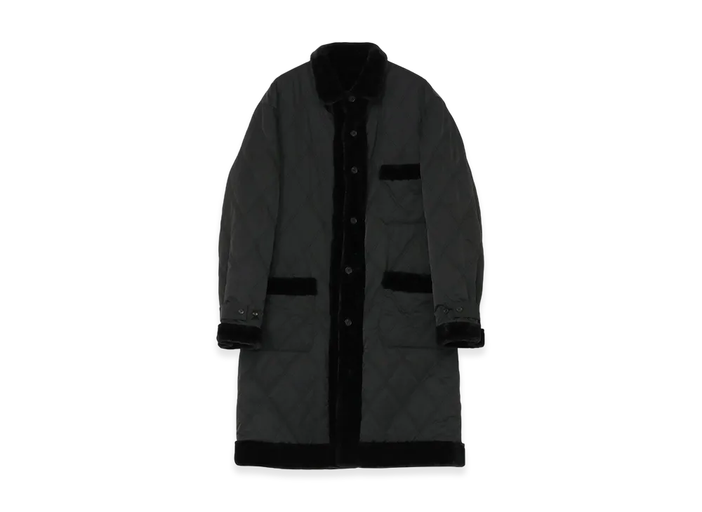 S'YTE Reversible Quilted Coat "Black"