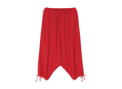 S'YTE Thin Smooth Jersey Balloon Saruel Pants "Red"