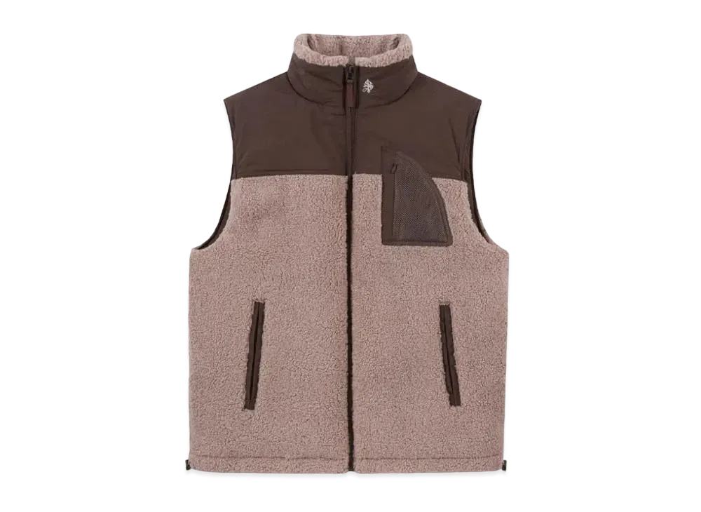 SUPPLIER Boa Vest "Brown"