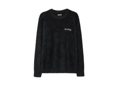 SUPPLIER Cross Shaggy Knit "Black"