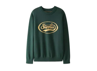 SUPPLIER Coca Logo Crew Knit "Green"