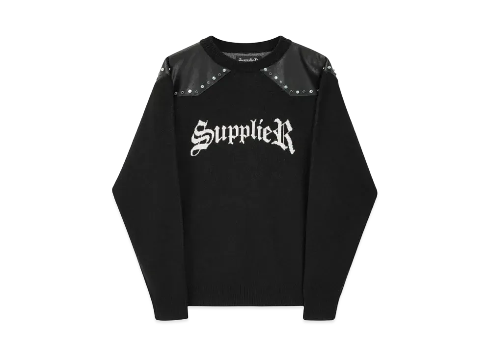 SUPPLIER Studs Knit "Black"