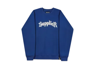 SUPPLIER Iron Logo Crewneck "Blue"