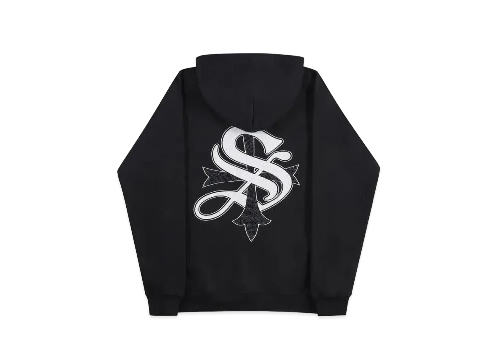 SUPPLIER Cross Logo Hoodie "Black"