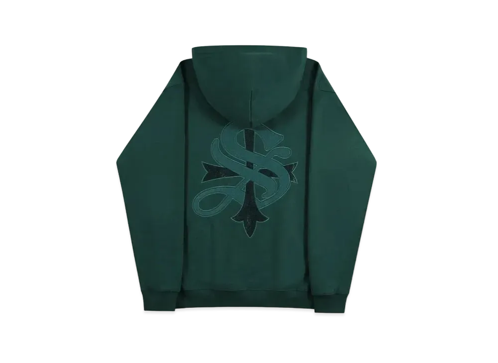 SUPPLIER Cross Logo Hoodie "Green"