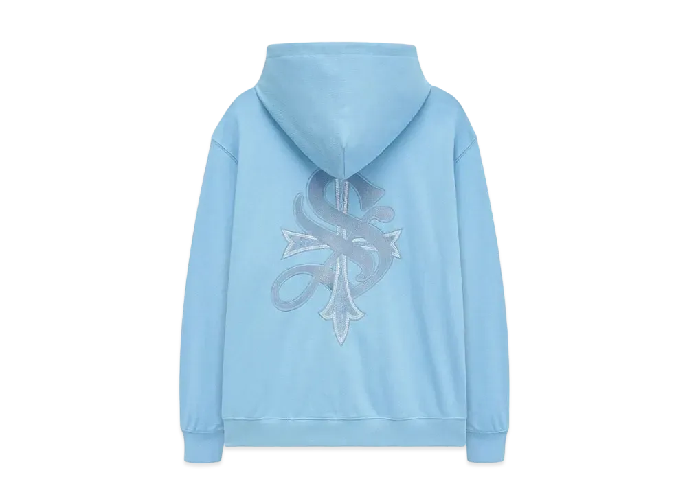 SUPPLIER Cross Zip Hoodie "Blue"