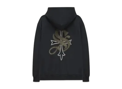 SUPPLIER Cross Zip Hoodie "Black"