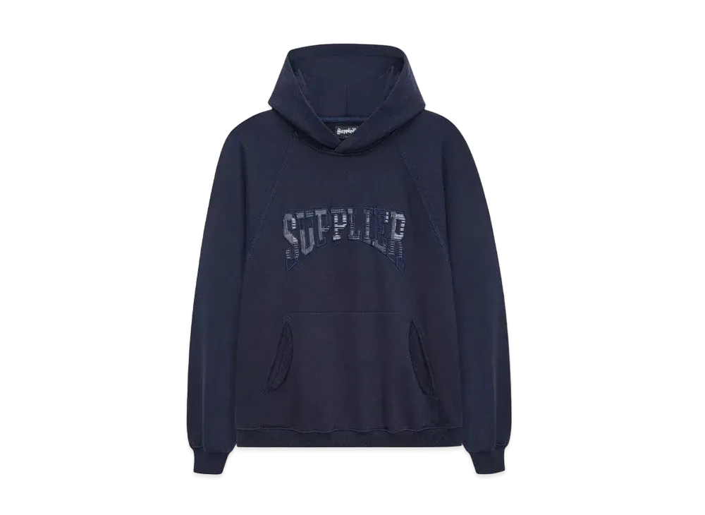 SUPPLIER Boro College Logo Hoodie "Navy"