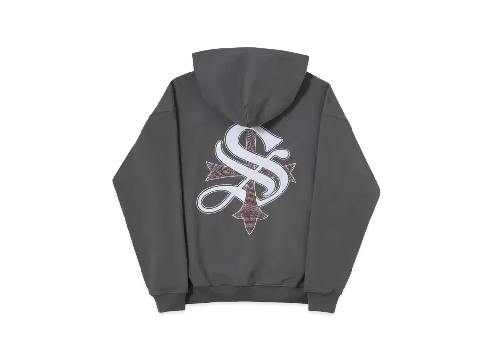 SUPPLIER Cross Hoodie "Grey"