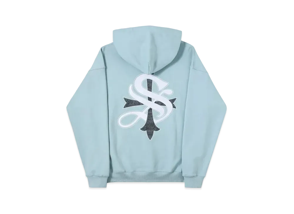 SUPPLIER Cross Hoodie "Light Blue"