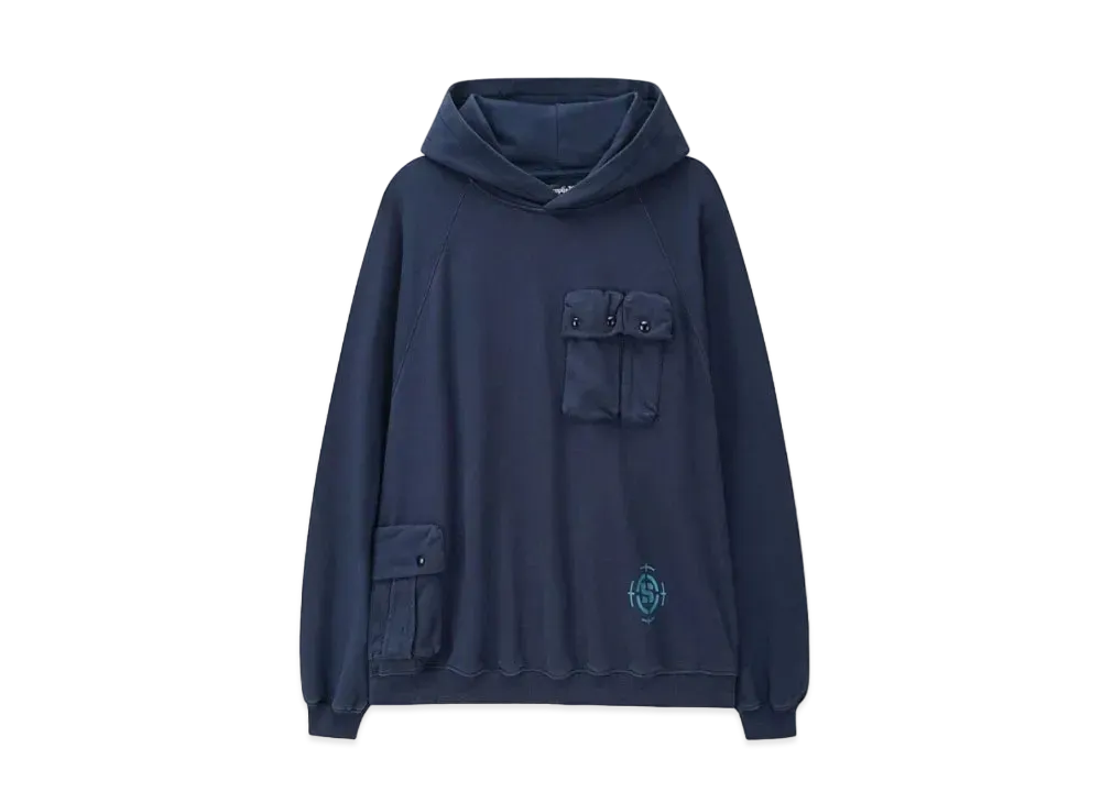 SUPPLIER Cargo Pocket Hoodie "Navy"