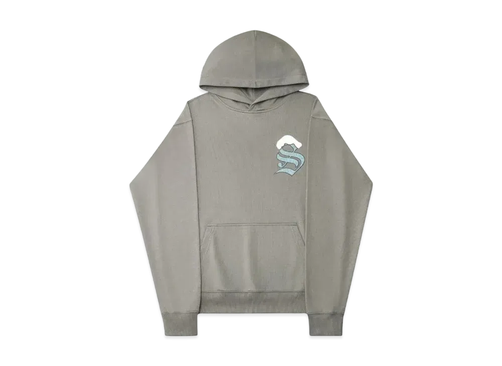 SUPPLIER x ECOSYS Snow Man Hoodie "Grey"