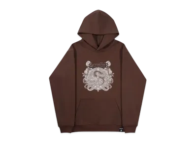 SUPPLIER Snake Emblem Hoodie "Brown"