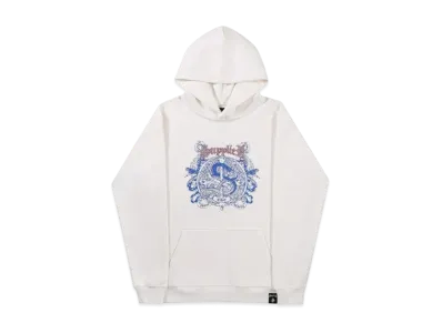 SUPPLIER Snake Emblem Hoodie "White"